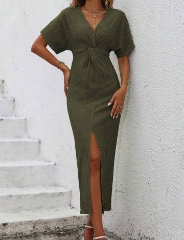 Rochie midi Shein, verde