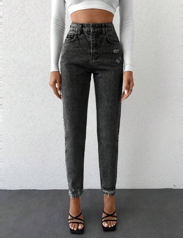 Jeans Shein, negru