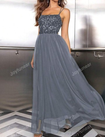 Rochie maxi Shein, gri