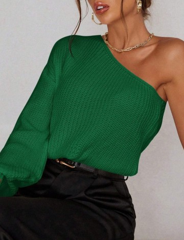 Pulover Shein, verde deschis