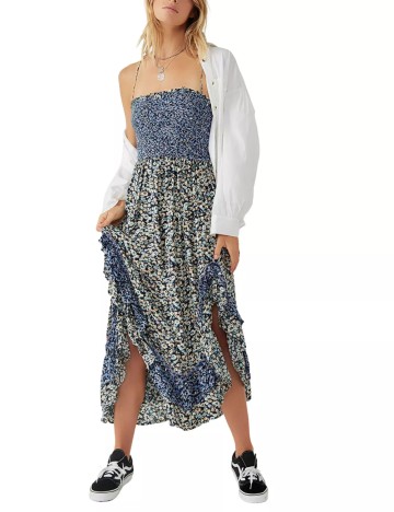 Rochie maxi Free People, mix culori