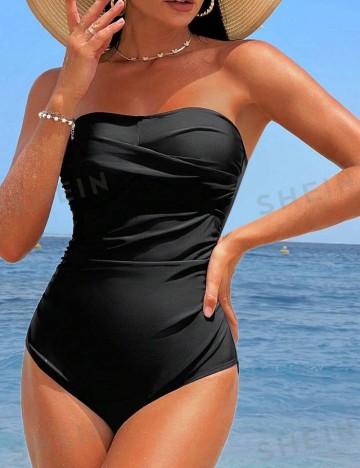 Costum de baie întreg Shein, negru