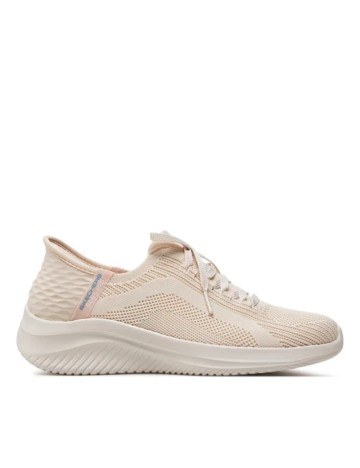 Pantofi Sport Skechers, crem