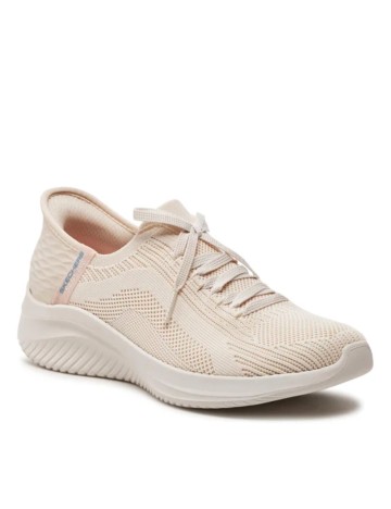 Pantofi Sport Skechers, crem