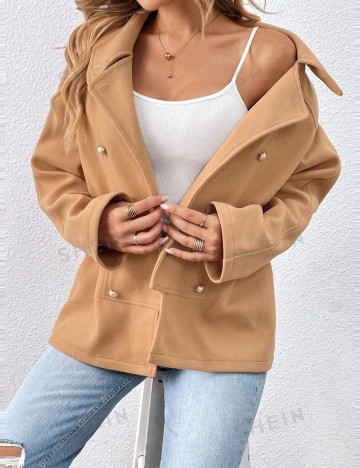 Blazer Shein, bej