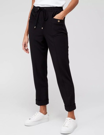 Pantaloni V by Very, negru