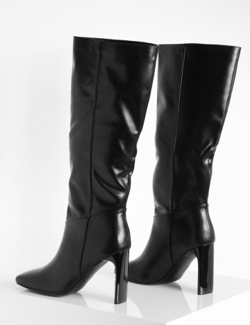 Cizme Boohoo, negru