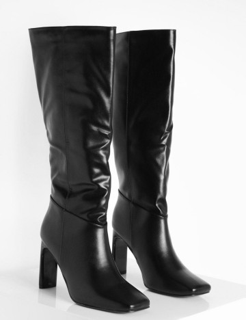 Cizme Boohoo, negru