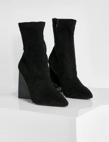 Botine Boohoo, negru