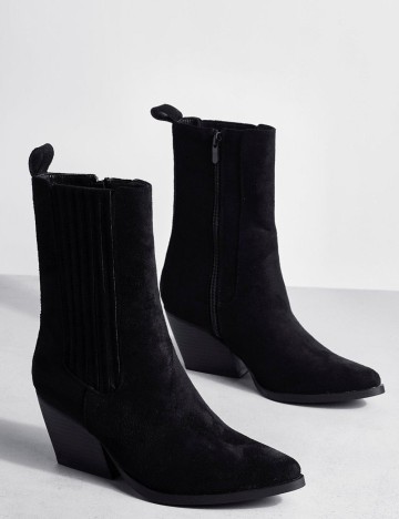 Botine Boohoo, negru