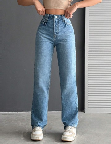 Jeans Shein, albastru