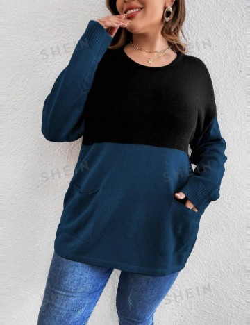Pulover Shein, mix culori