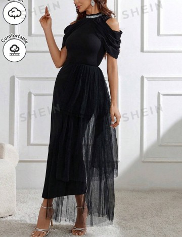 Rochie maxi Shein, negru