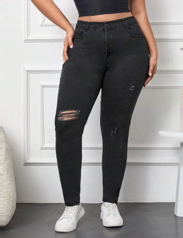Jeans Shein, negru