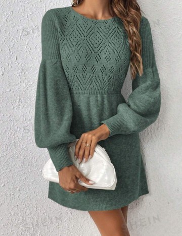 Rochie mini Shein, verde