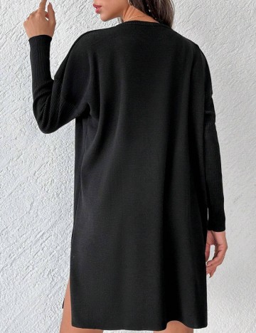 Pulover lung Shein, negru
