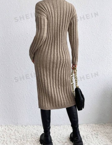 Rochie midi Shein, bej