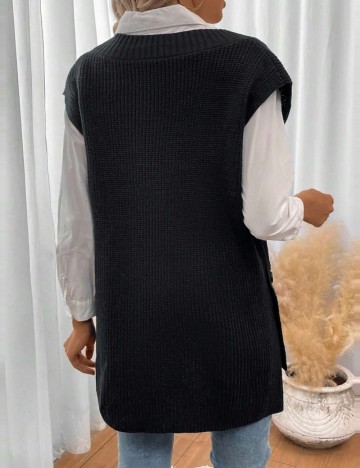 Vestă Shein, negru