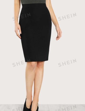 Fustă midi Shein, negru