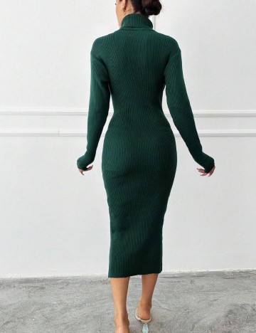 Rochie midi Shein, verde