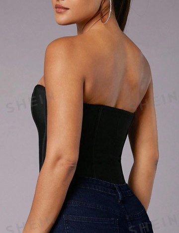 Corset SHEIN BAE, negru