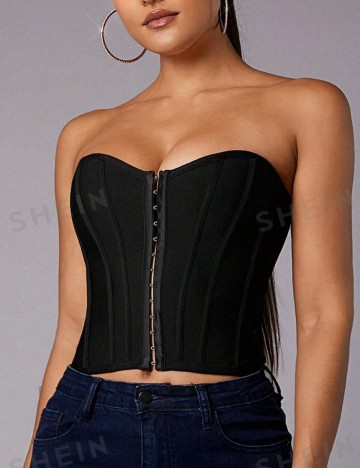 Corset SHEIN BAE, negru
