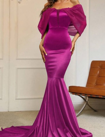 Rochie maxi Shein, roz