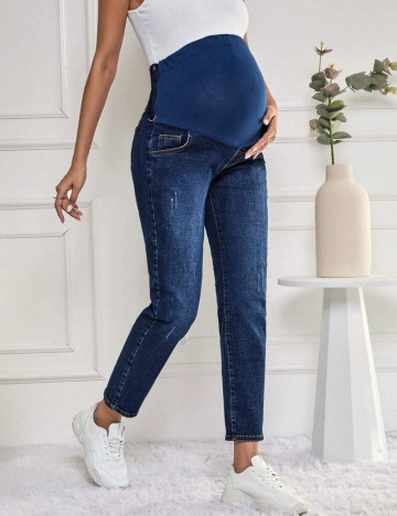 Jeans Shein, bleumarin