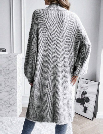 Cardigan Shein, gri