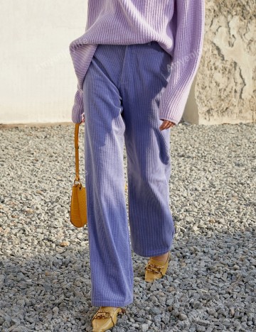 Pantaloni Shein, mov