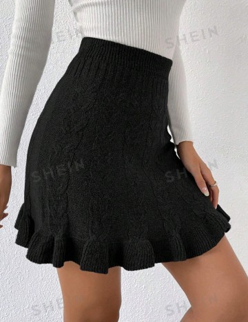 Fustă mini Shein, negru