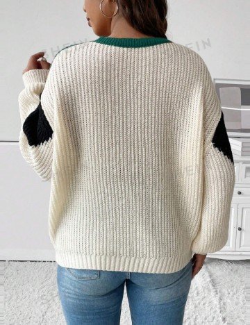 Pulover Shein, mix culori