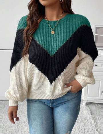Pulover Shein, mix culori