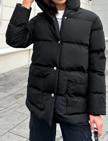 Geacă Shein, negru