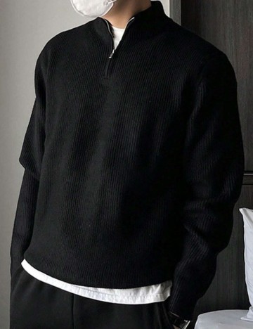 Pulover Shein, negru