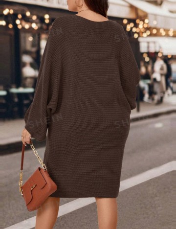 Rochie midi Shein, mix culori
