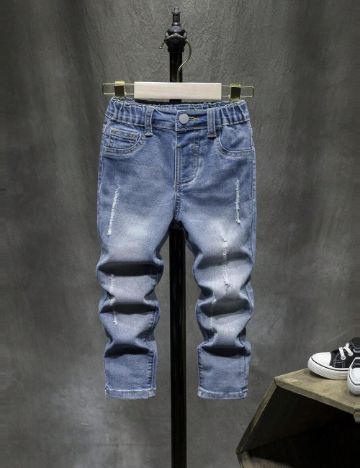 Jeans Shein, albastru