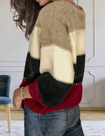 Pulover Shein, mix culori