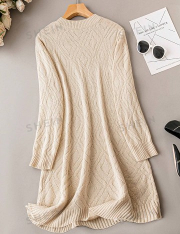 Rochie midi Shein, bej