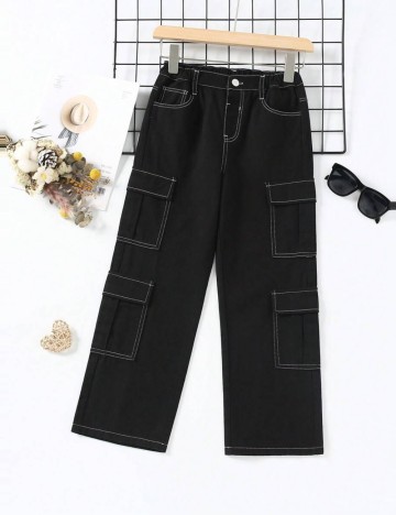 Jeans Shein, negru