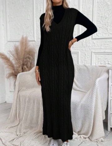 Rochie maxi Shein, negru