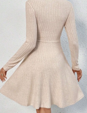 Rochie maxi Shein, crem