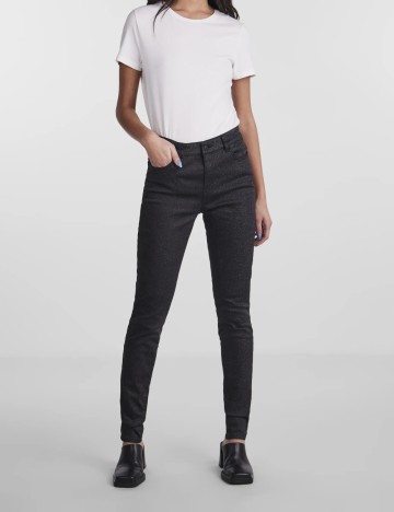 Jeans Pieces, negru