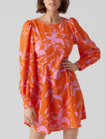 Rochie mini Vero Moda, portocaliu