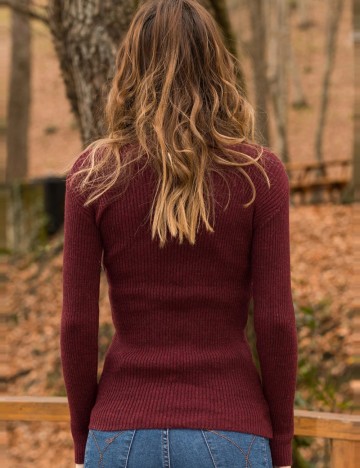 Bluză Shein, vișiniu