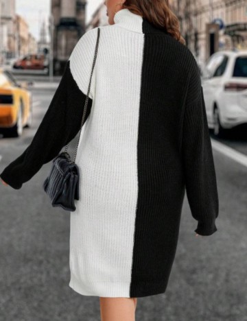 Rochie midi Shein, mix culori