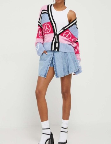 Cardigan MOSCHINO JEANS, mix culori