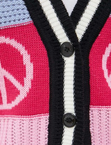 Cardigan MOSCHINO JEANS, mix culori
