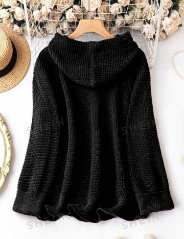 Hanorac Shein, negru