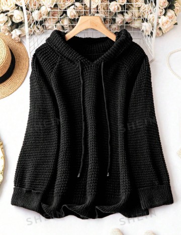 Hanorac Shein, negru